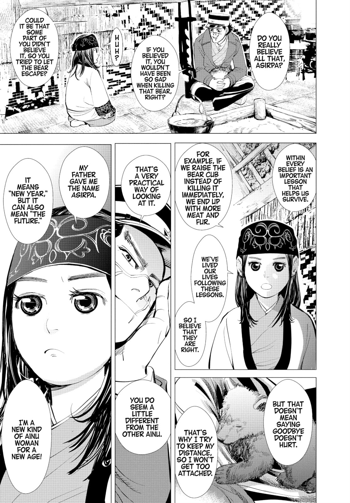 Golden Kamuy chapter 12, page 12