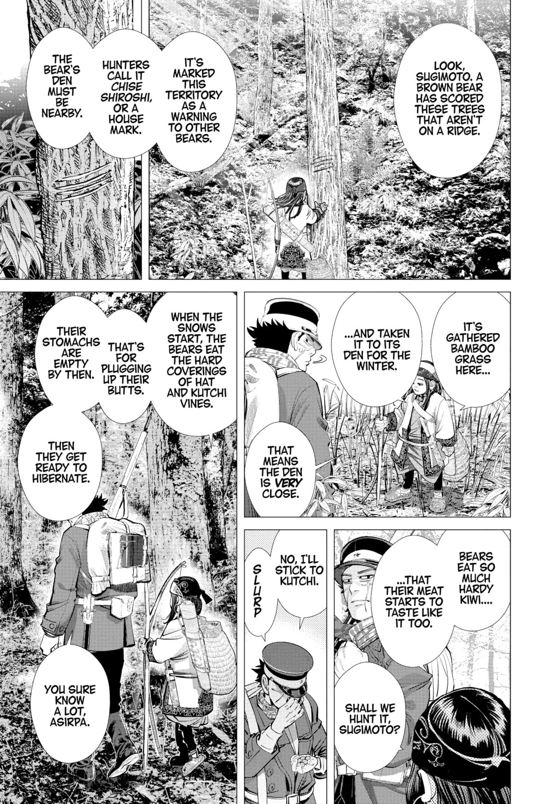 Golden Kamuy chapter 125, page 10