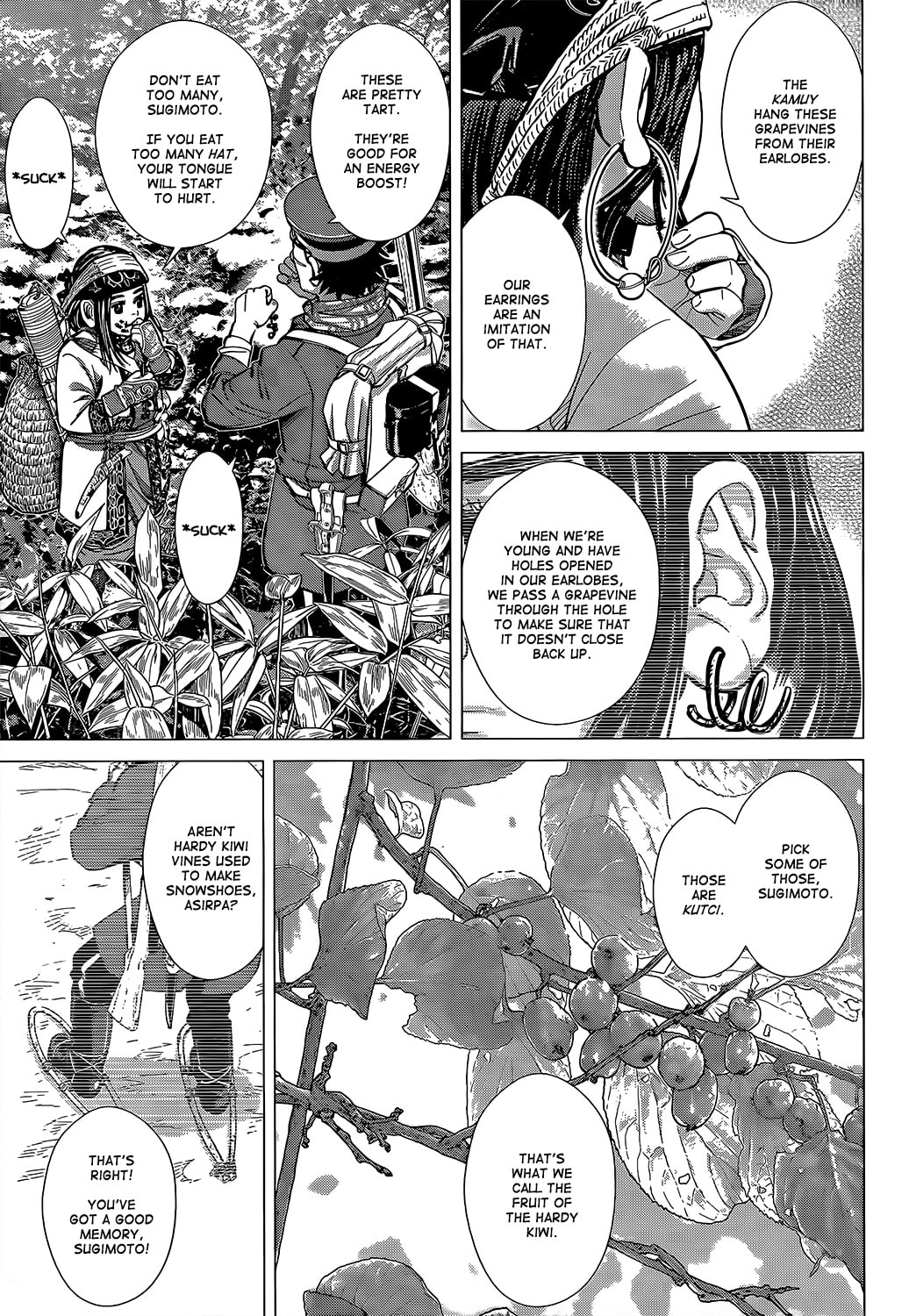 Golden Kamuy chapter 125.1, page 6