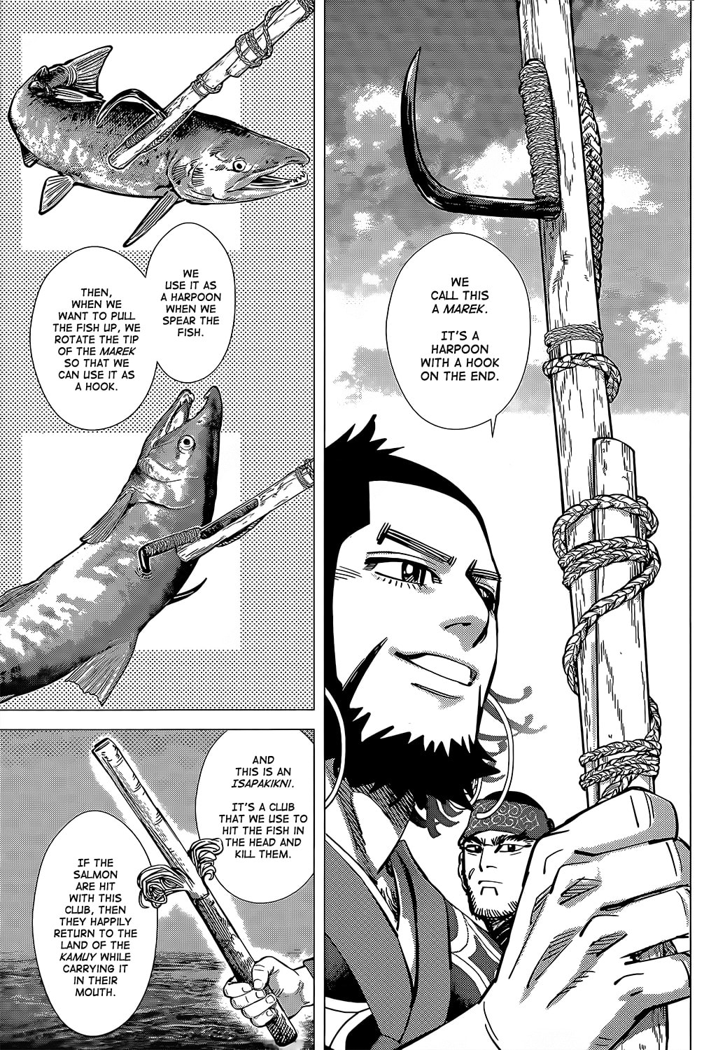Golden Kamuy chapter 125.1, page 8