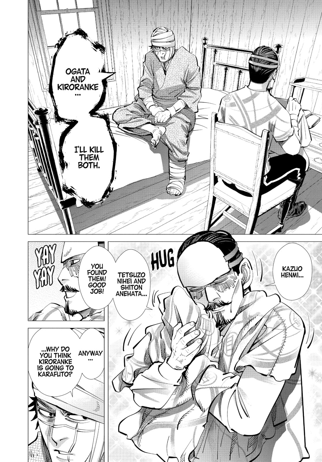 Golden Kamuy chapter 139, page 8