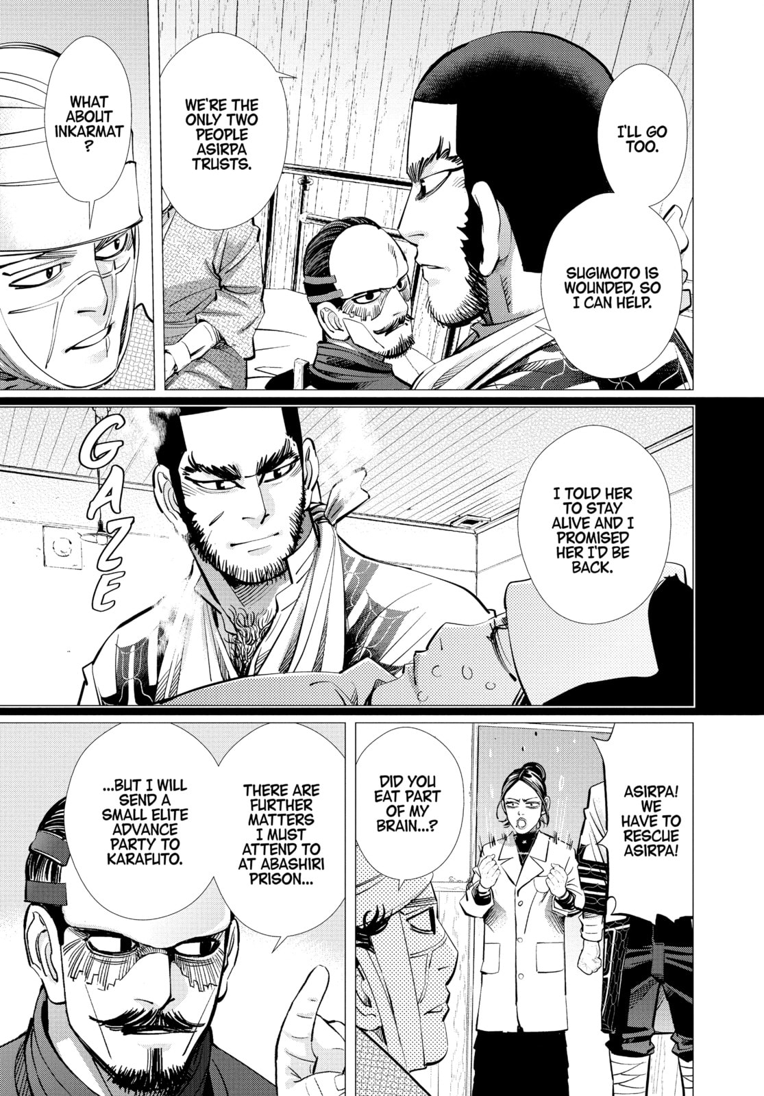 Golden Kamuy chapter 139, page 13