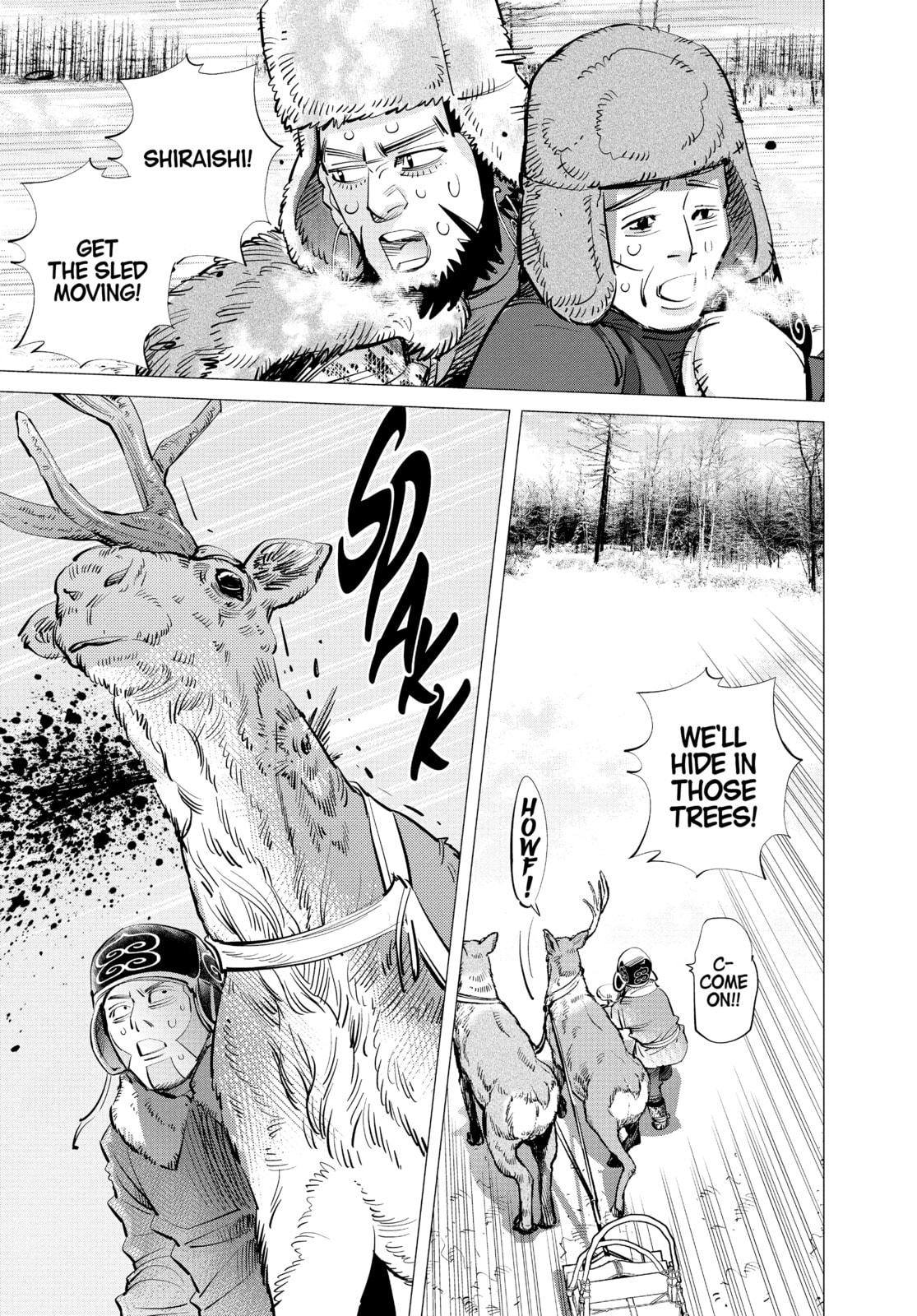 Golden Kamuy chapter 161, page 7