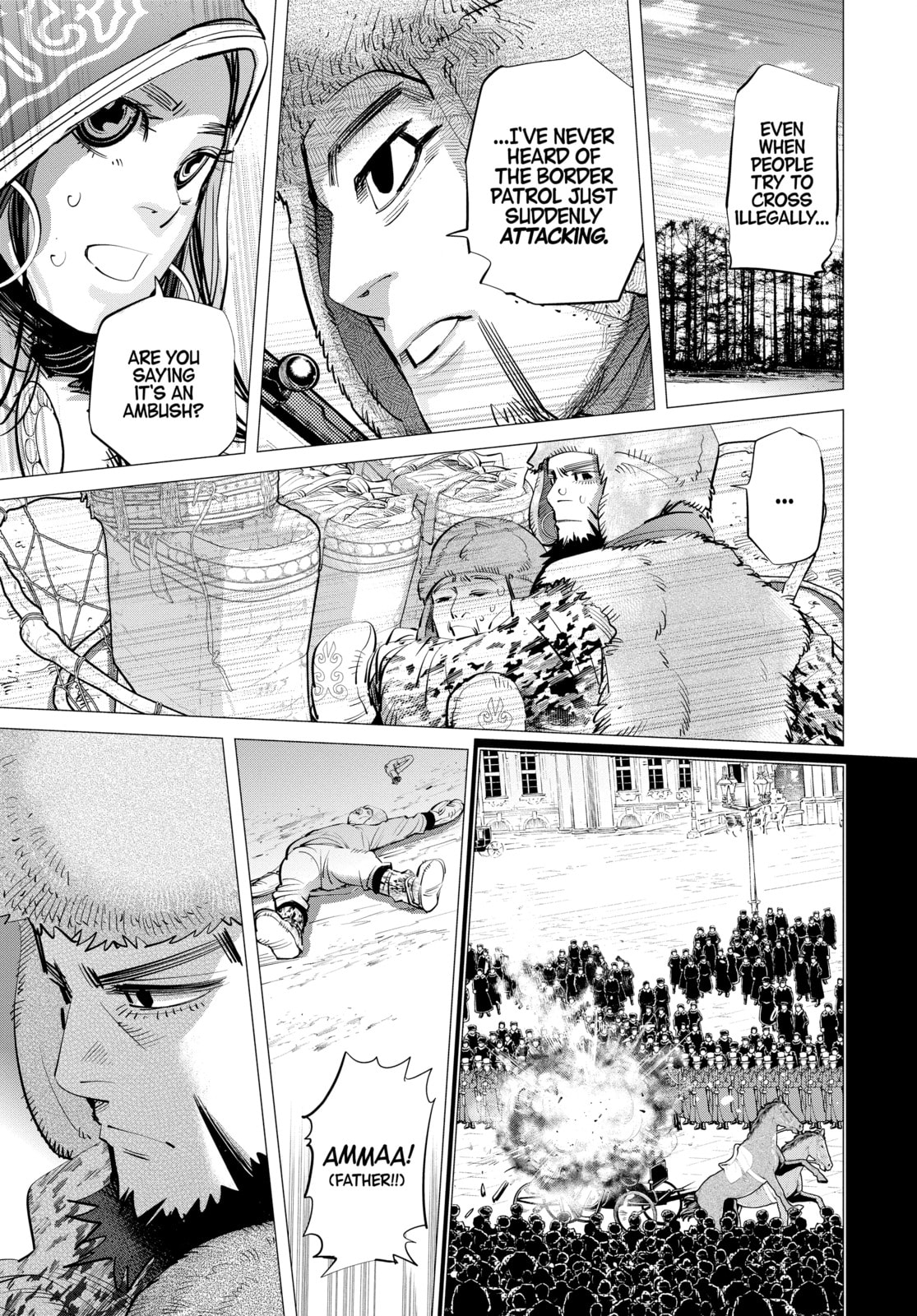 Golden Kamuy chapter 161, page 9