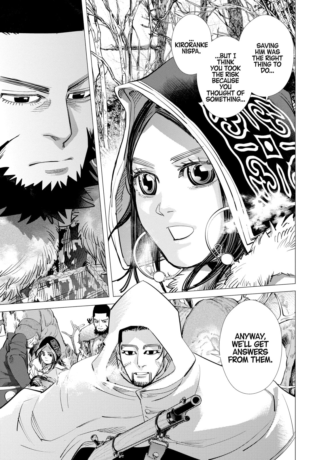 Golden Kamuy chapter 161, page 17