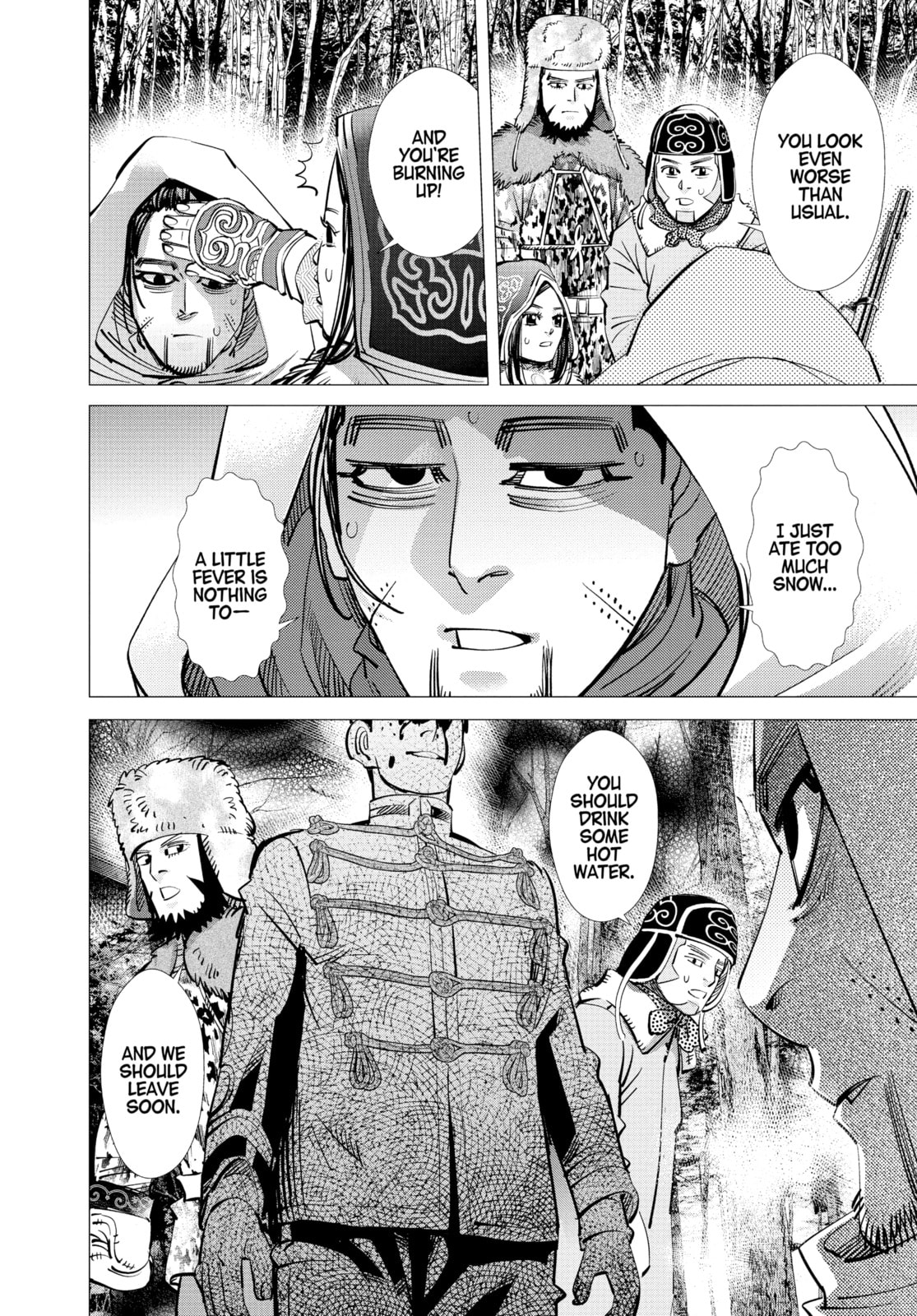 Golden Kamuy chapter 164, page 2