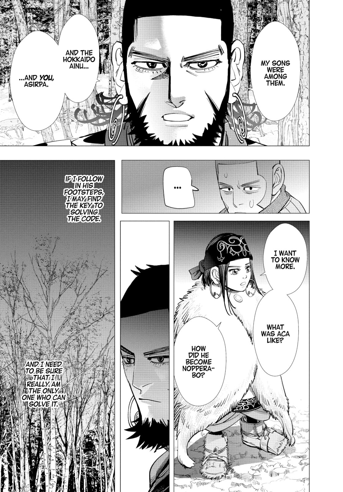 Golden Kamuy chapter 164, page 19