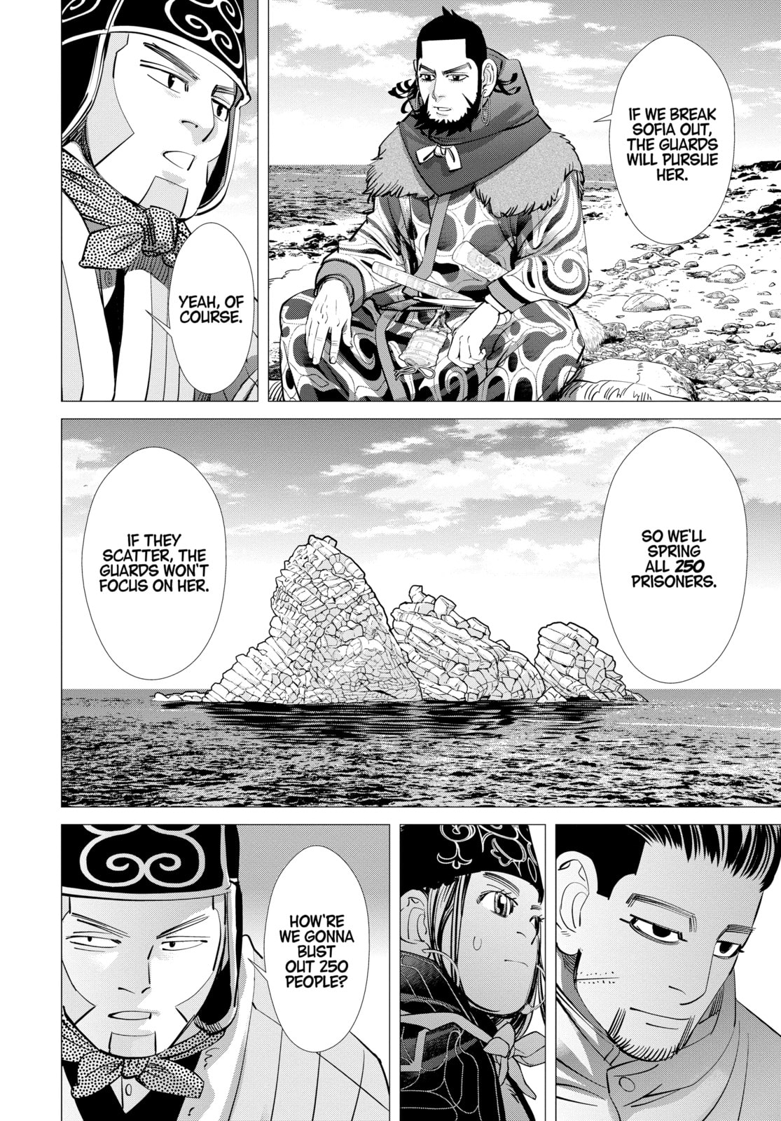 Golden Kamuy chapter 170, page 16