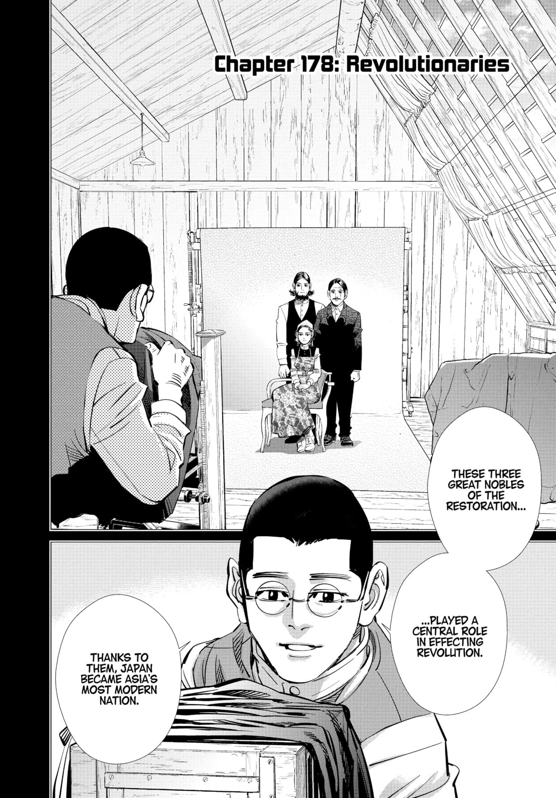 Golden Kamuy chapter 178, page 2