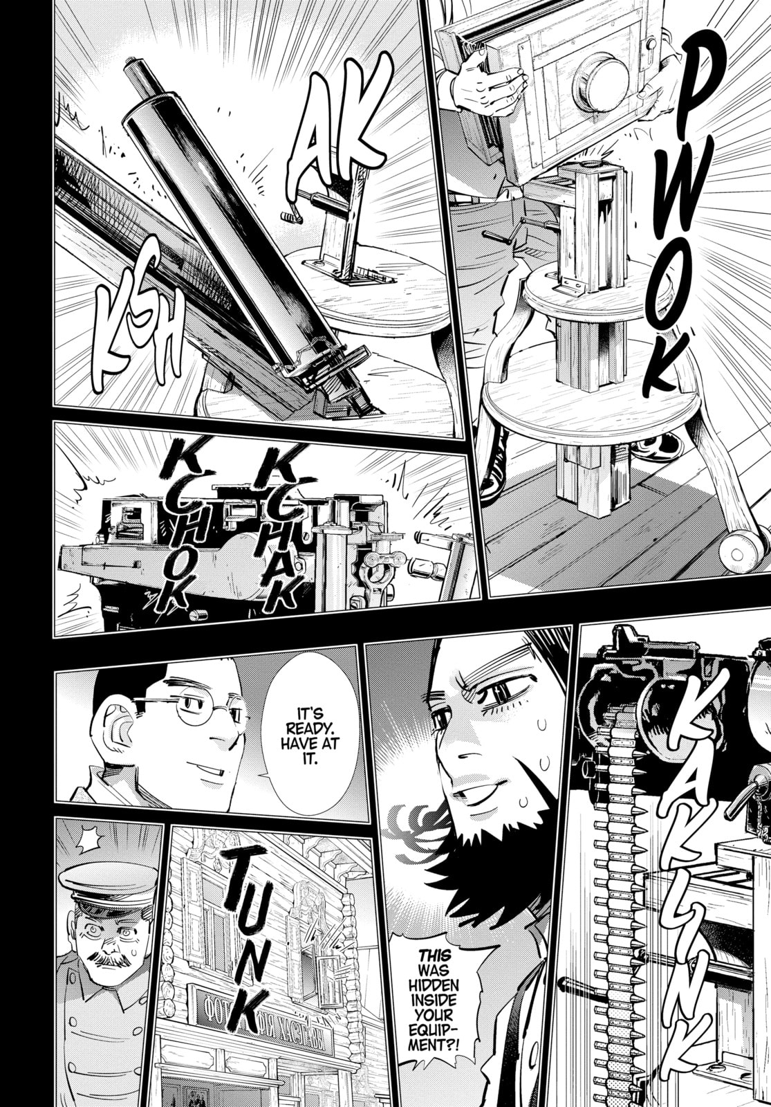 Golden Kamuy chapter 178, page 14