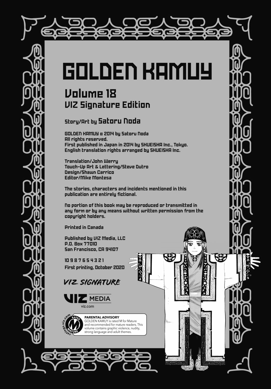 Golden Kamuy chapter 180, page 22