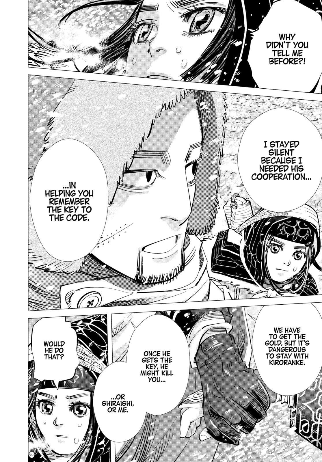 Golden Kamuy chapter 186, page 10