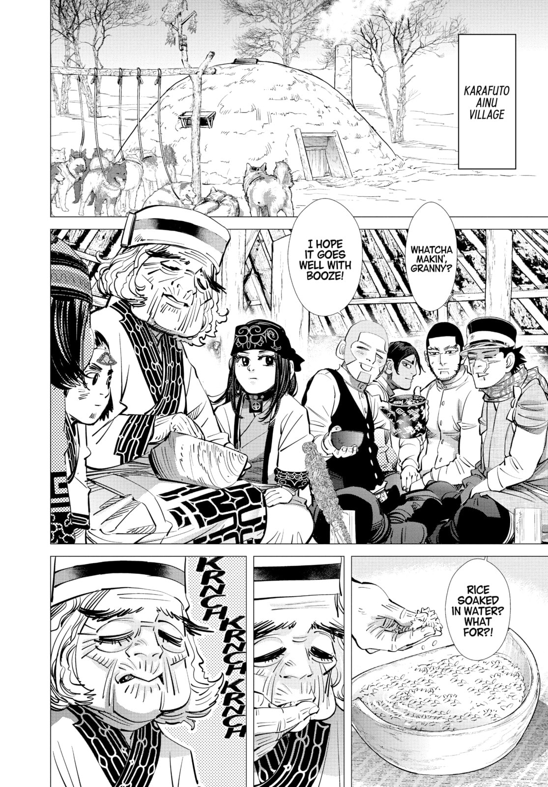 Golden Kamuy chapter 201, page 3