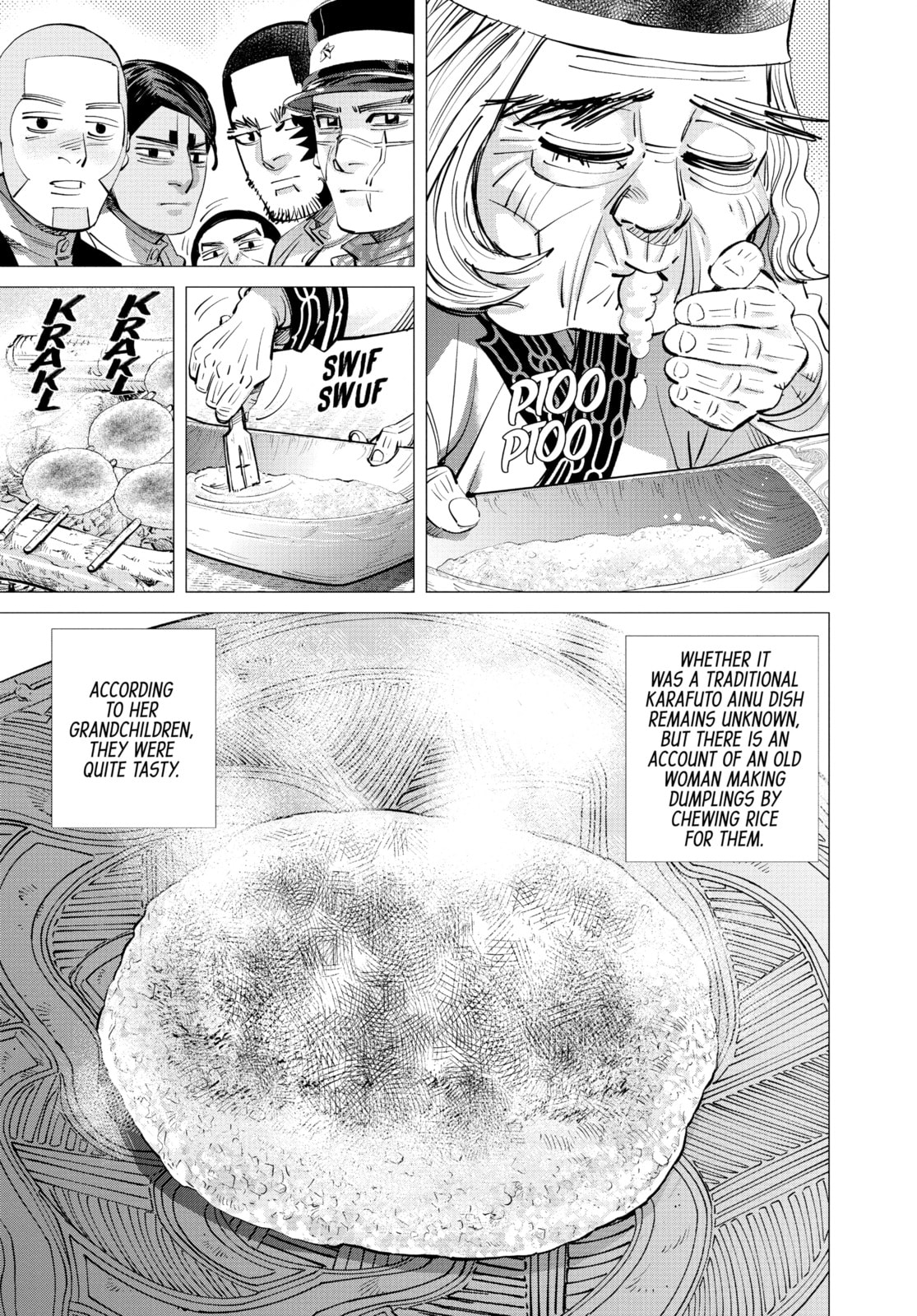 Golden Kamuy chapter 201, page 4