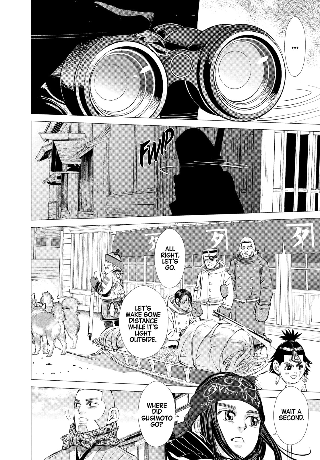Golden Kamuy chapter 201, page 9