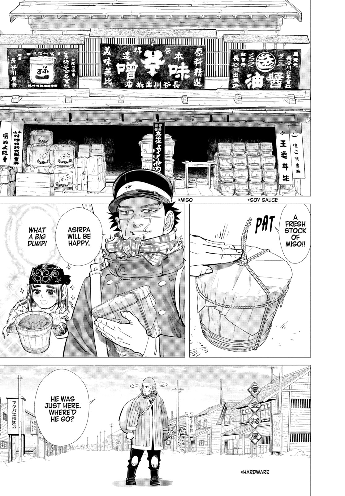 Golden Kamuy chapter 201, page 10