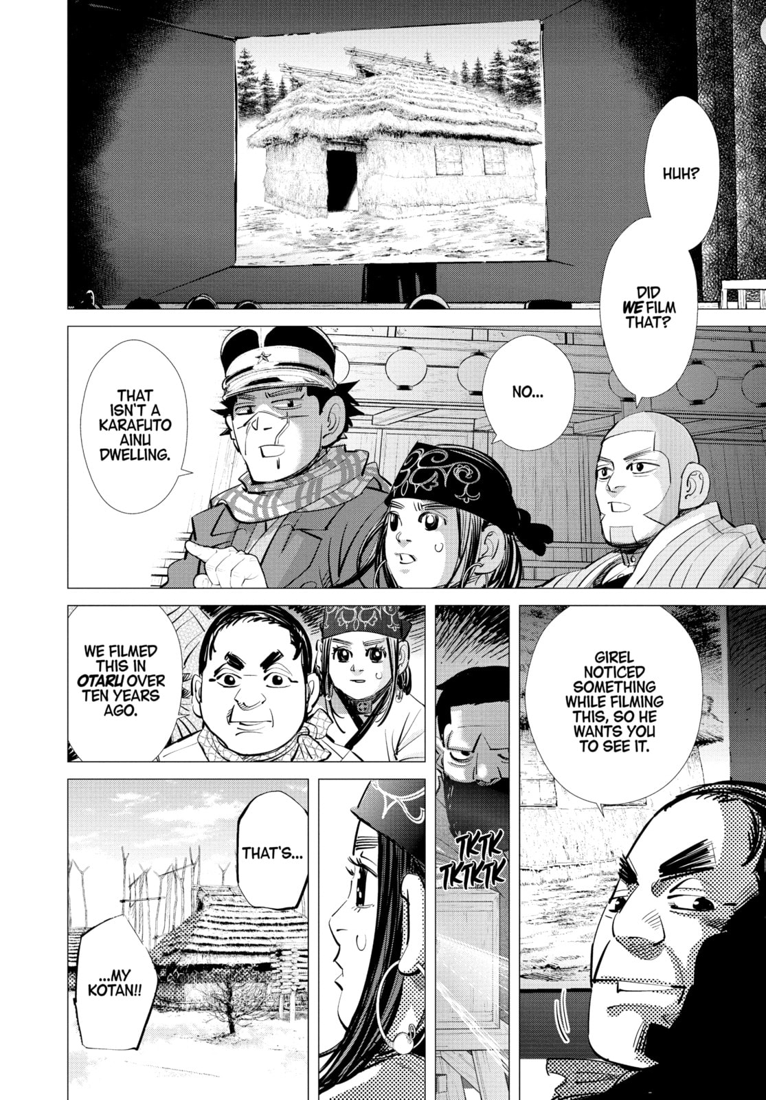 Golden Kamuy chapter 206, page 4