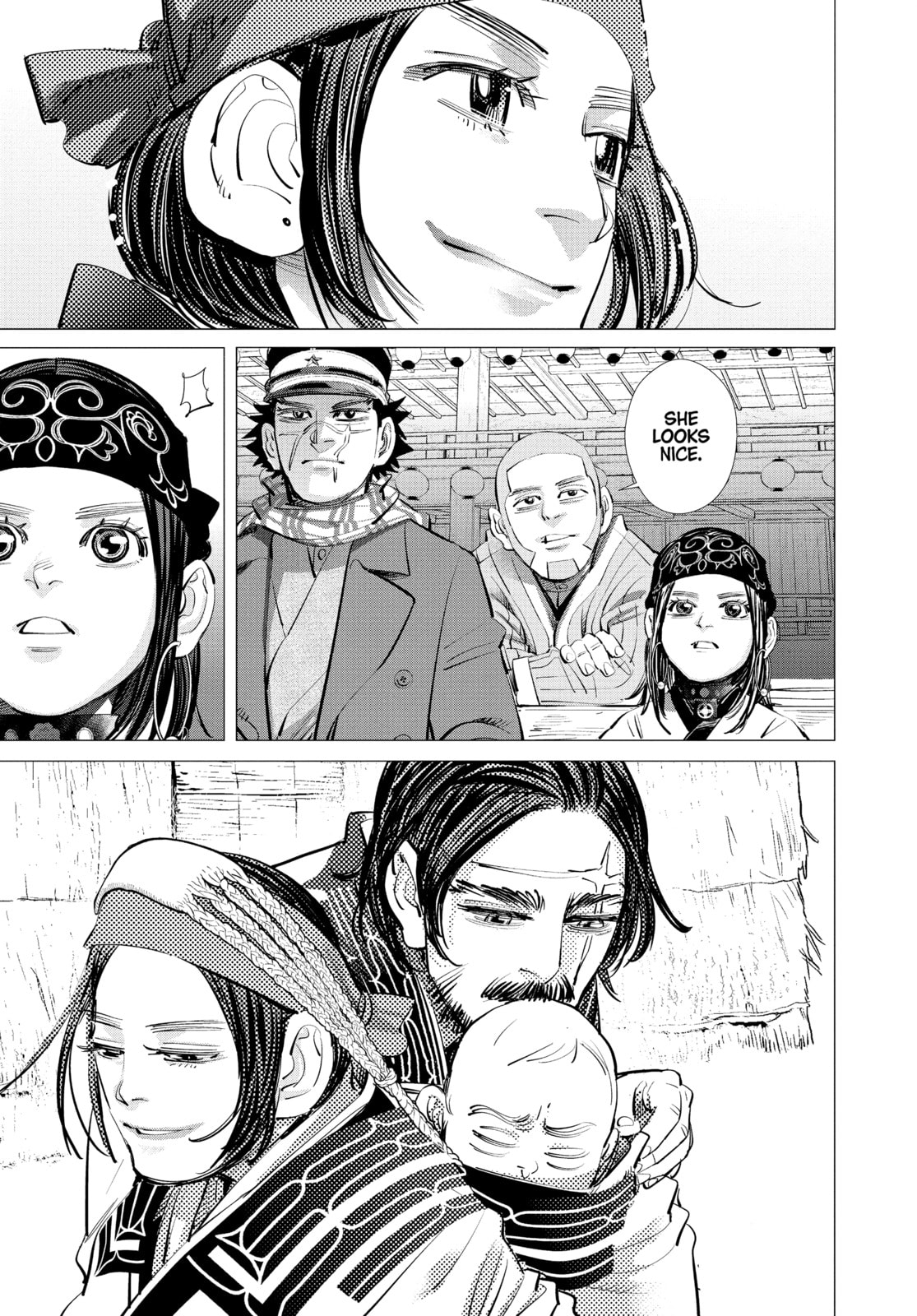 Golden Kamuy chapter 206, page 7