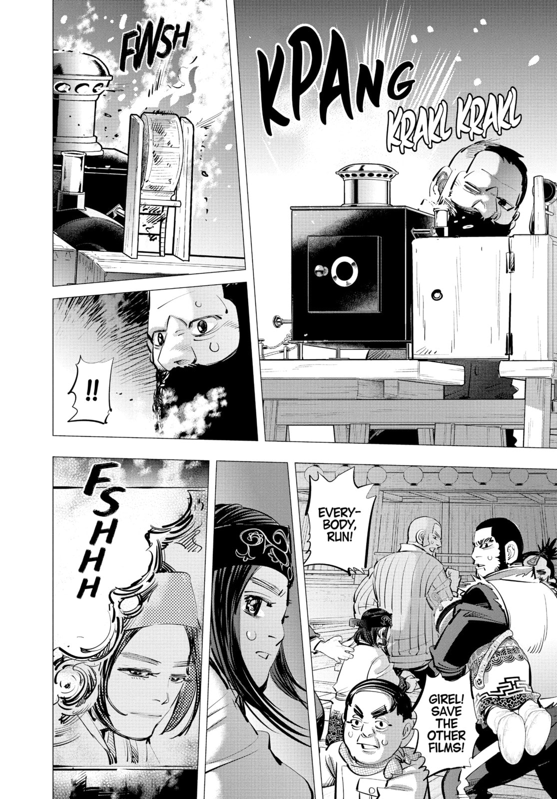 Golden Kamuy chapter 206, page 9