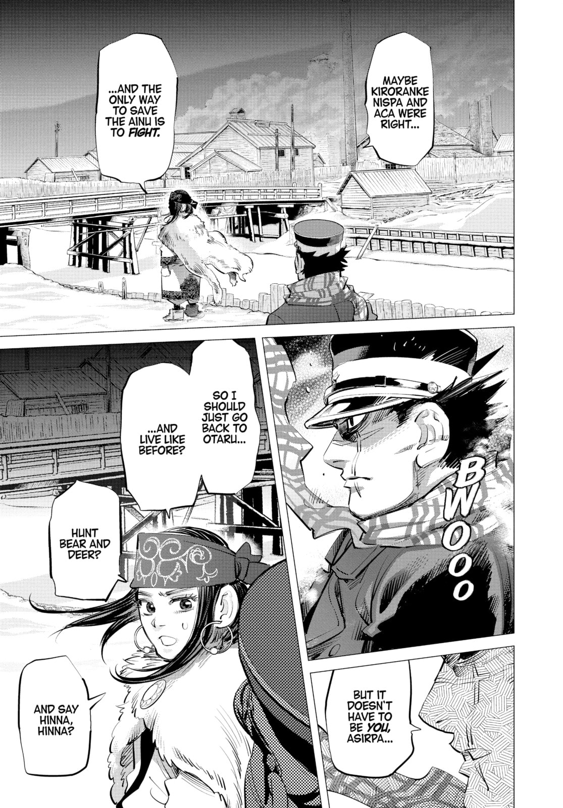 Golden Kamuy chapter 206, page 12