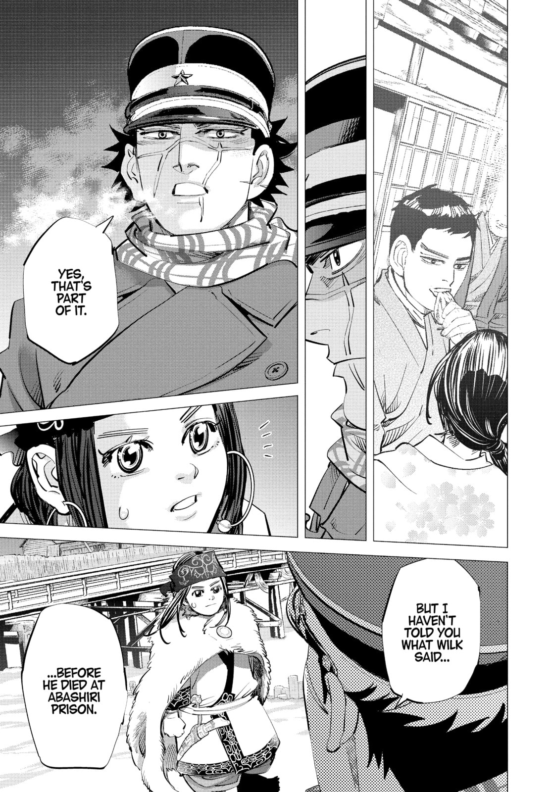 Golden Kamuy chapter 206, page 14