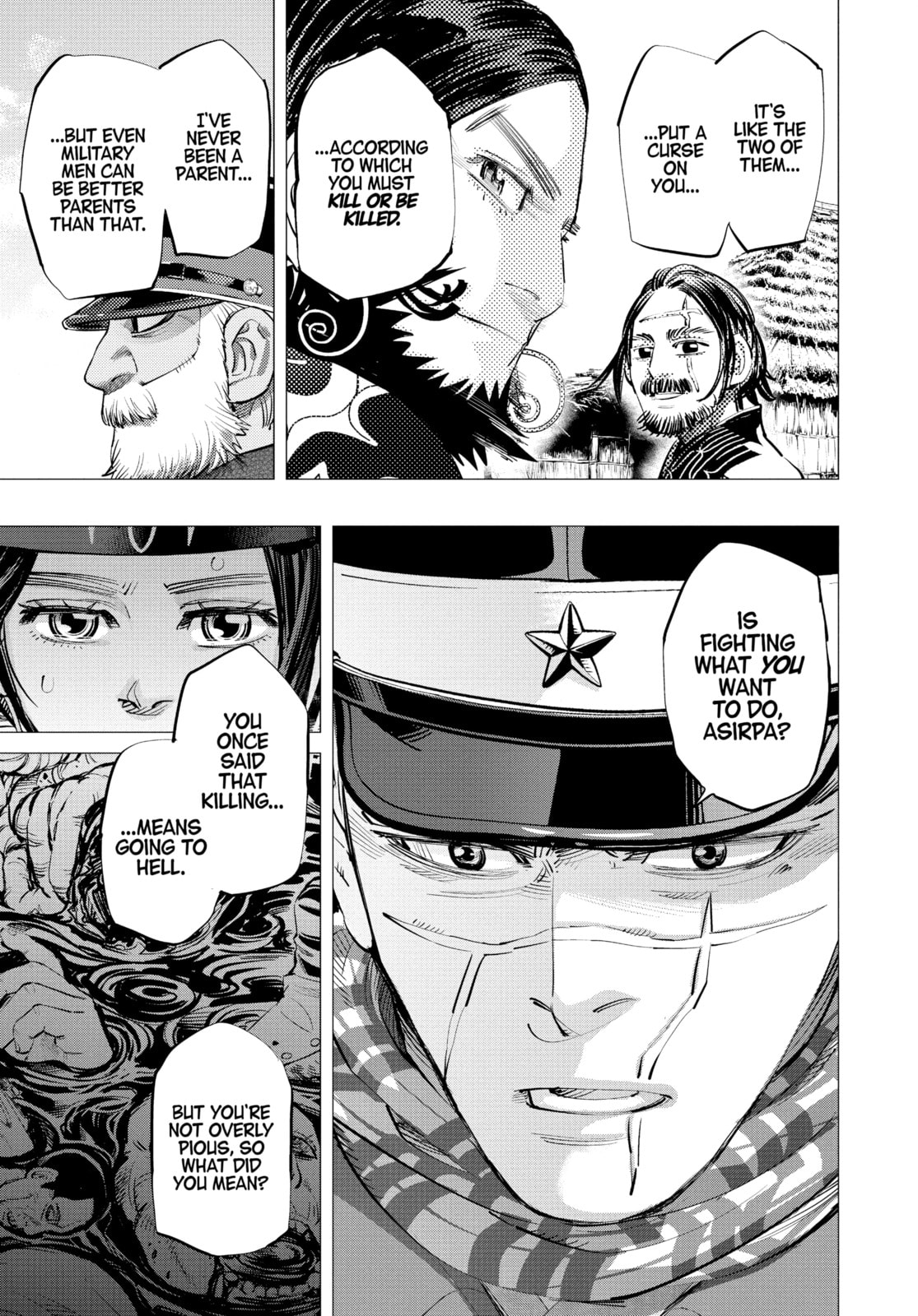 Golden Kamuy chapter 206, page 16