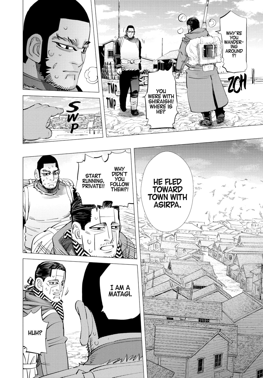Golden Kamuy chapter 213, page 8