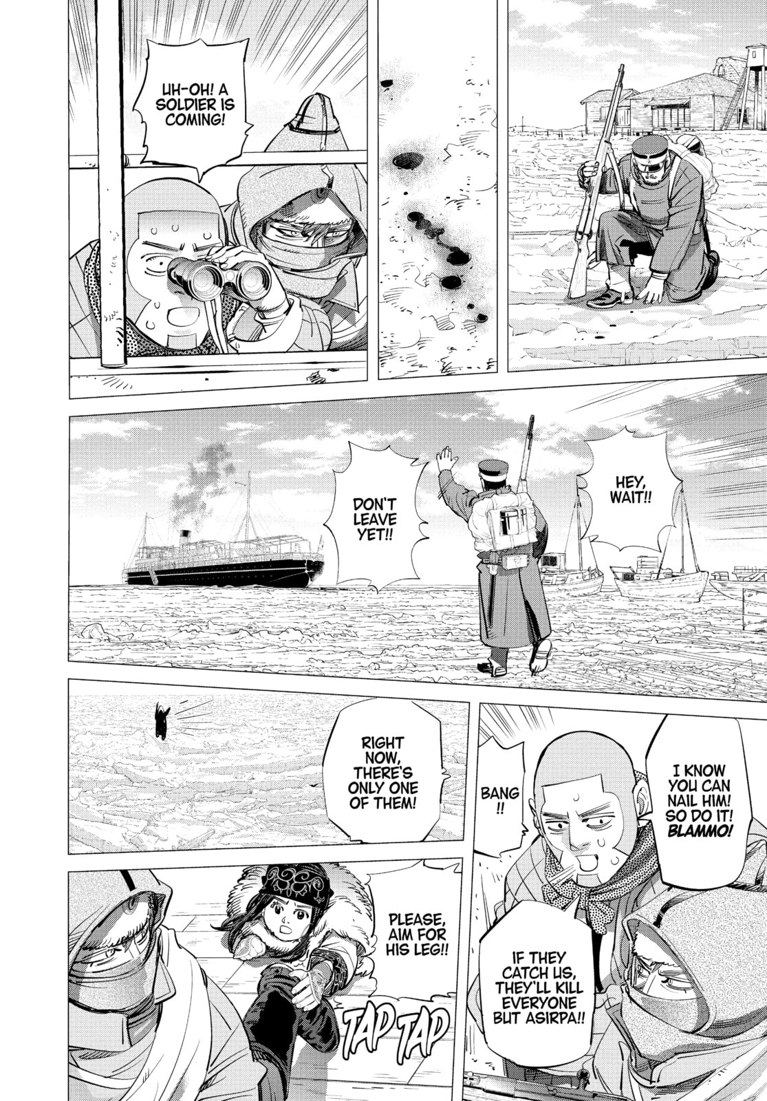Golden Kamuy chapter 213, page 11