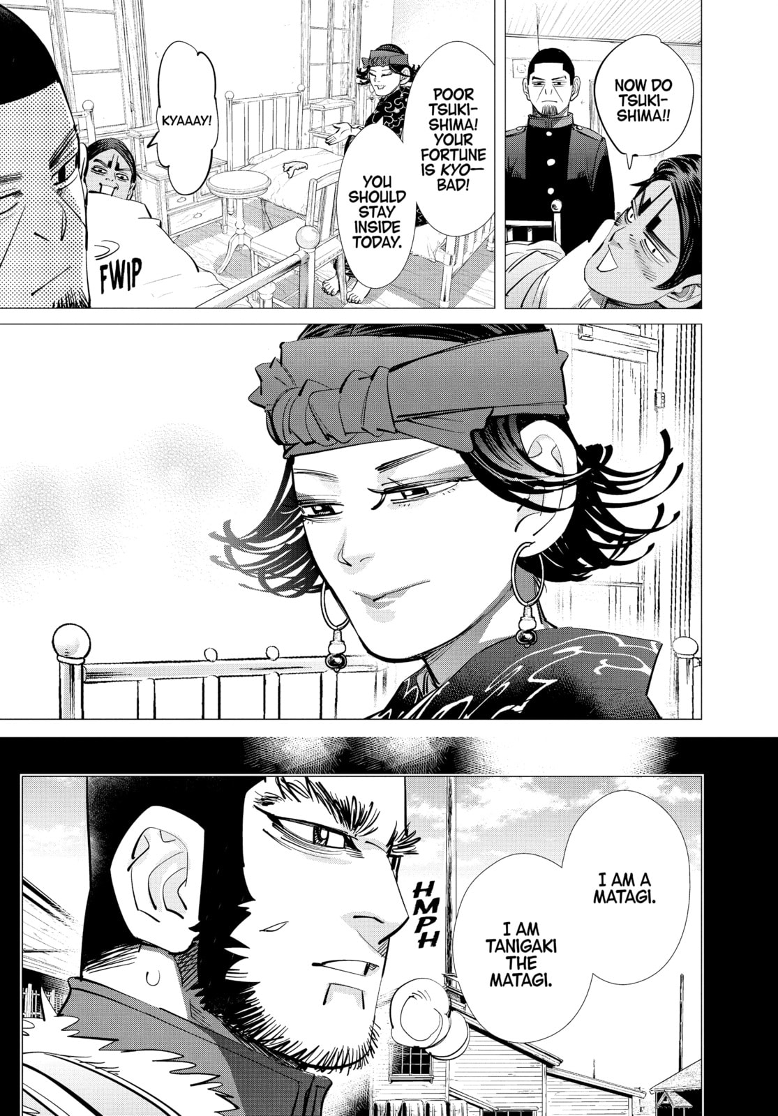 Golden Kamuy chapter 222, page 2