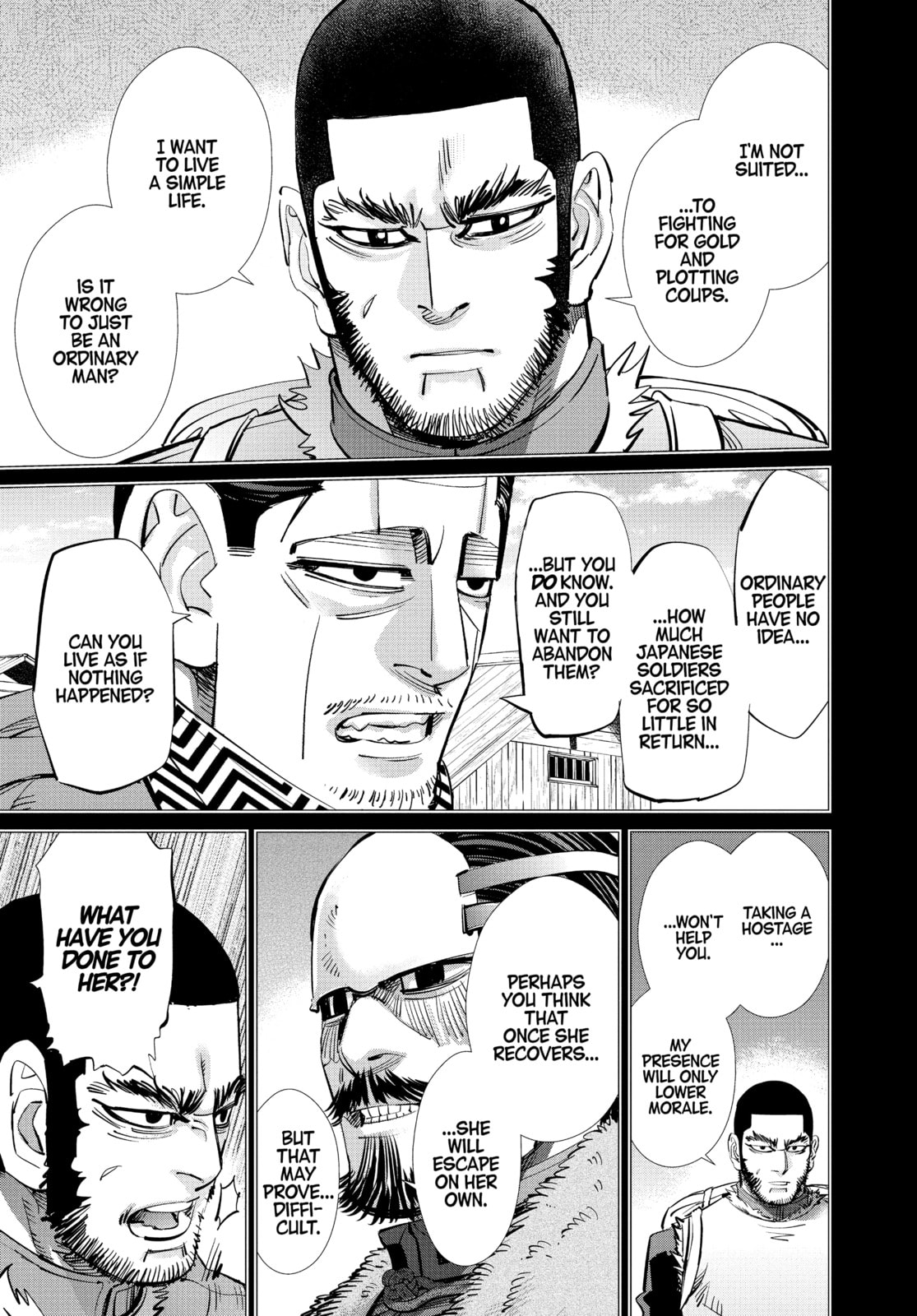 Golden Kamuy chapter 222, page 4