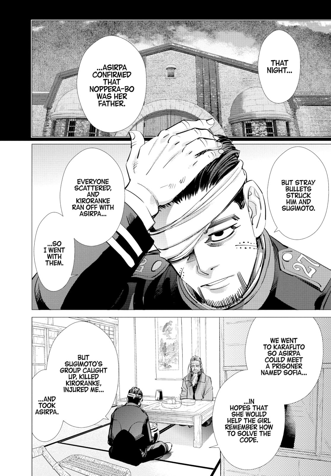 Golden Kamuy chapter 222, page 15