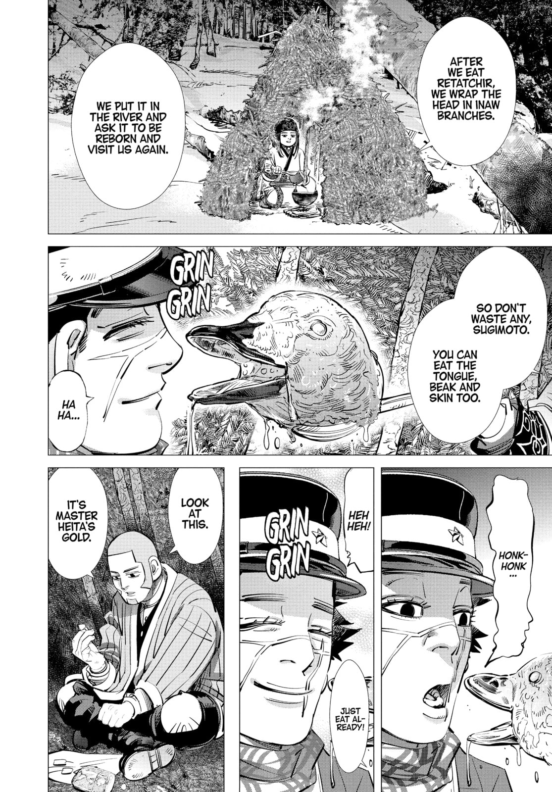 Golden Kamuy chapter 224, page 4