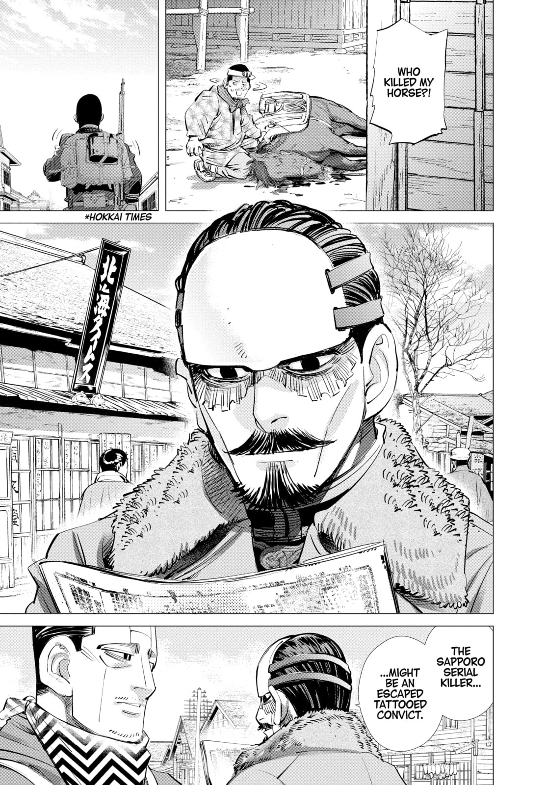 Golden Kamuy chapter 225, page 10