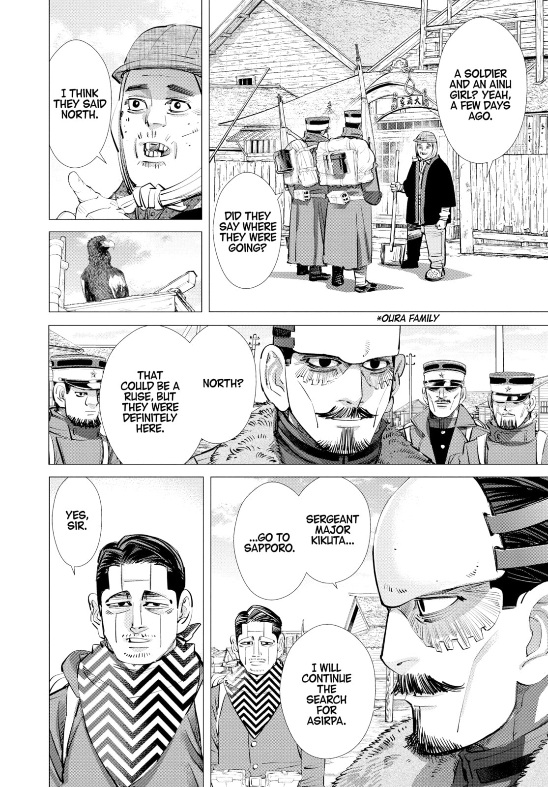 Golden Kamuy chapter 225, page 11
