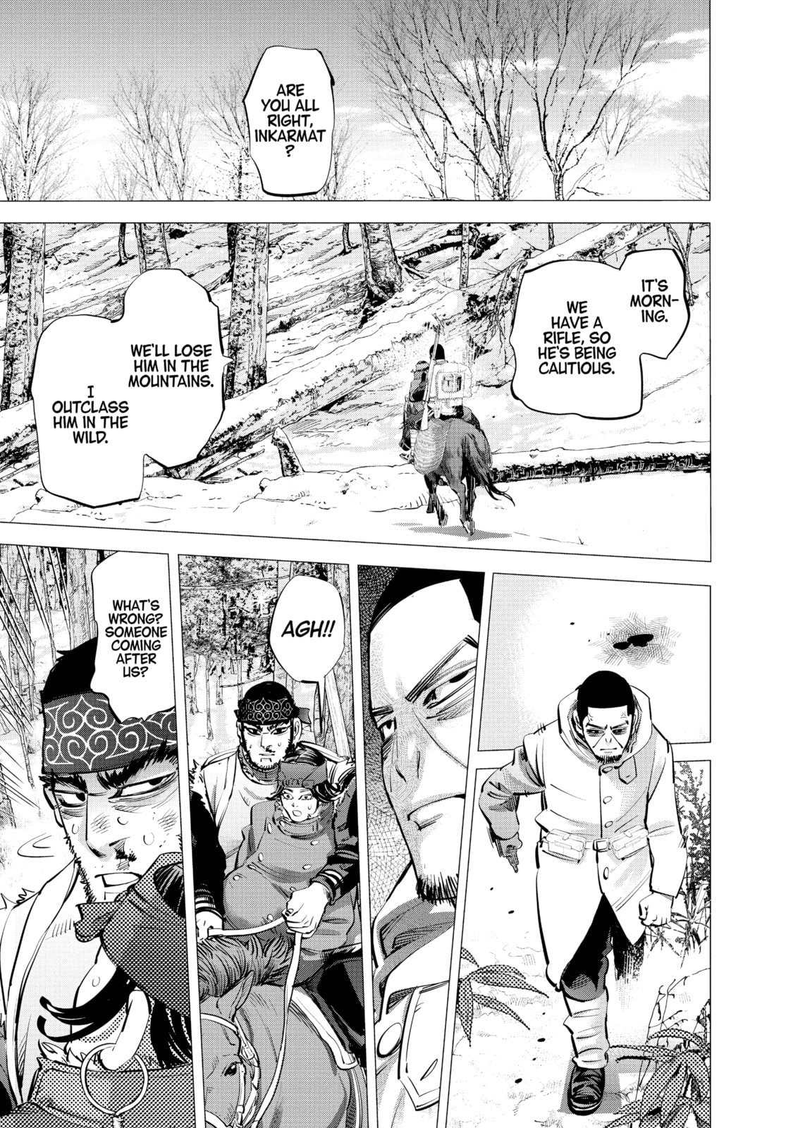 Golden Kamuy chapter 230, page 19