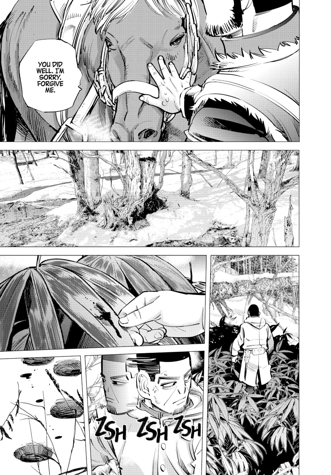 Golden Kamuy chapter 230, page 21
