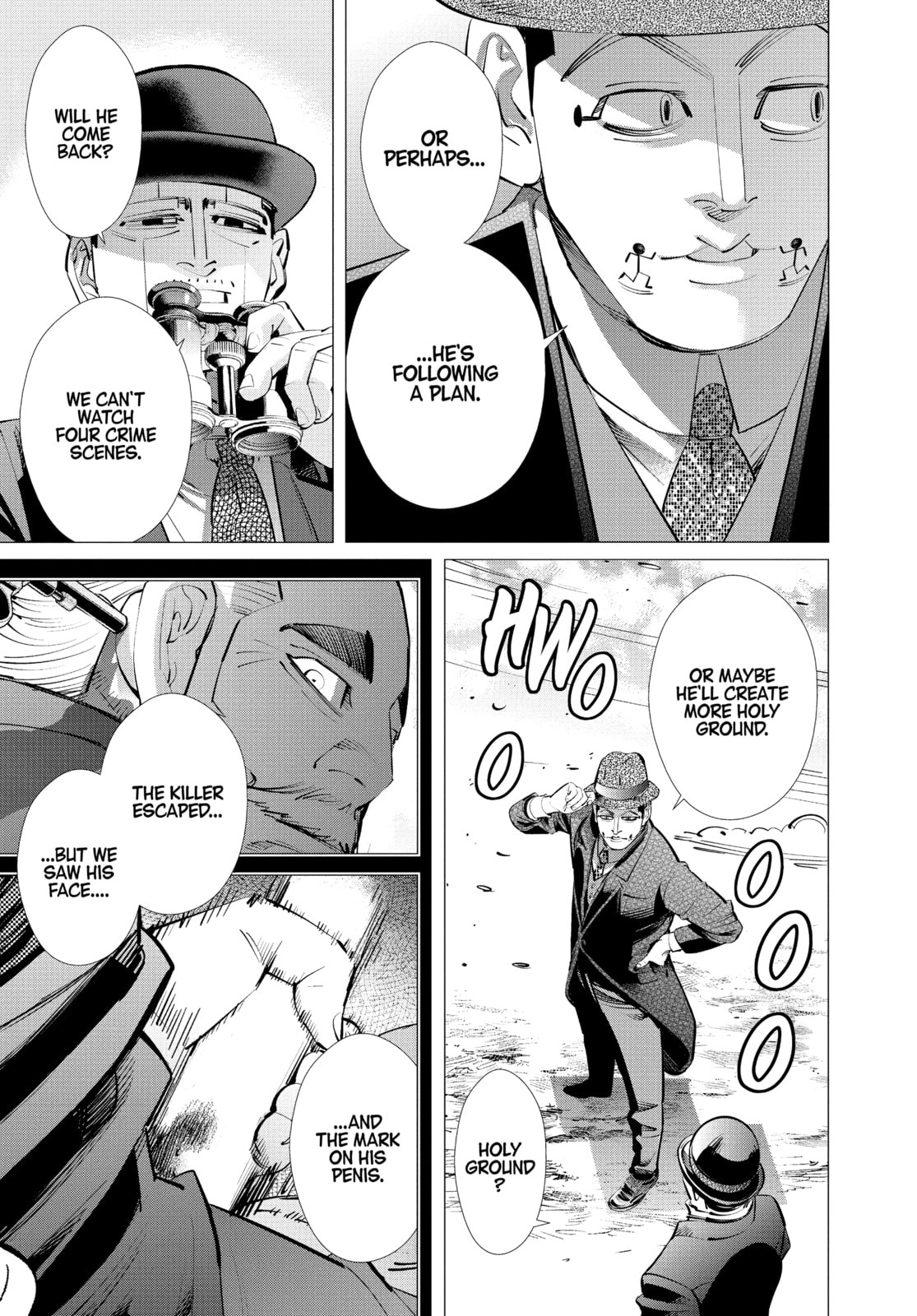 Golden Kamuy chapter 239, page 17
