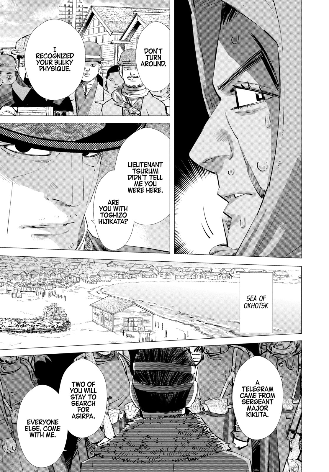 Golden Kamuy chapter 239, page 19