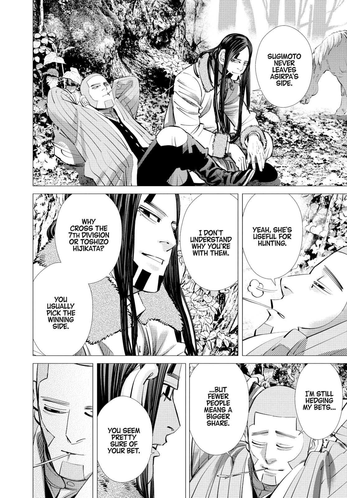 Golden Kamuy chapter 241, page 6