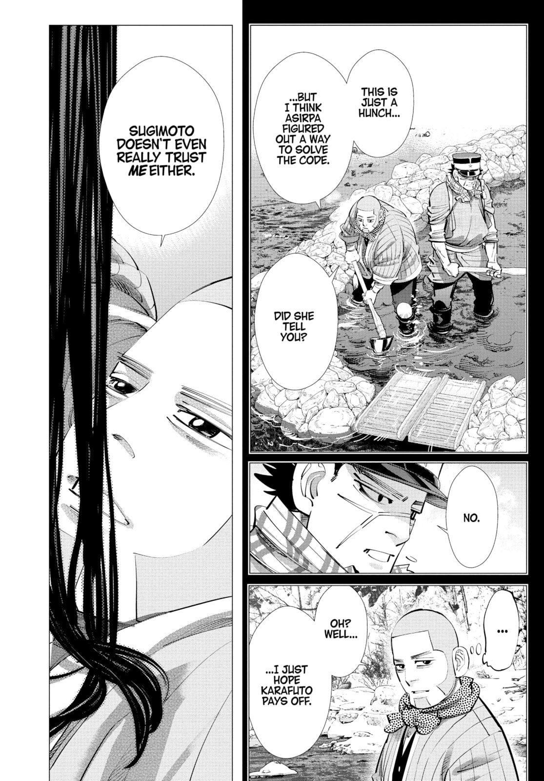 Golden Kamuy chapter 241, page 8