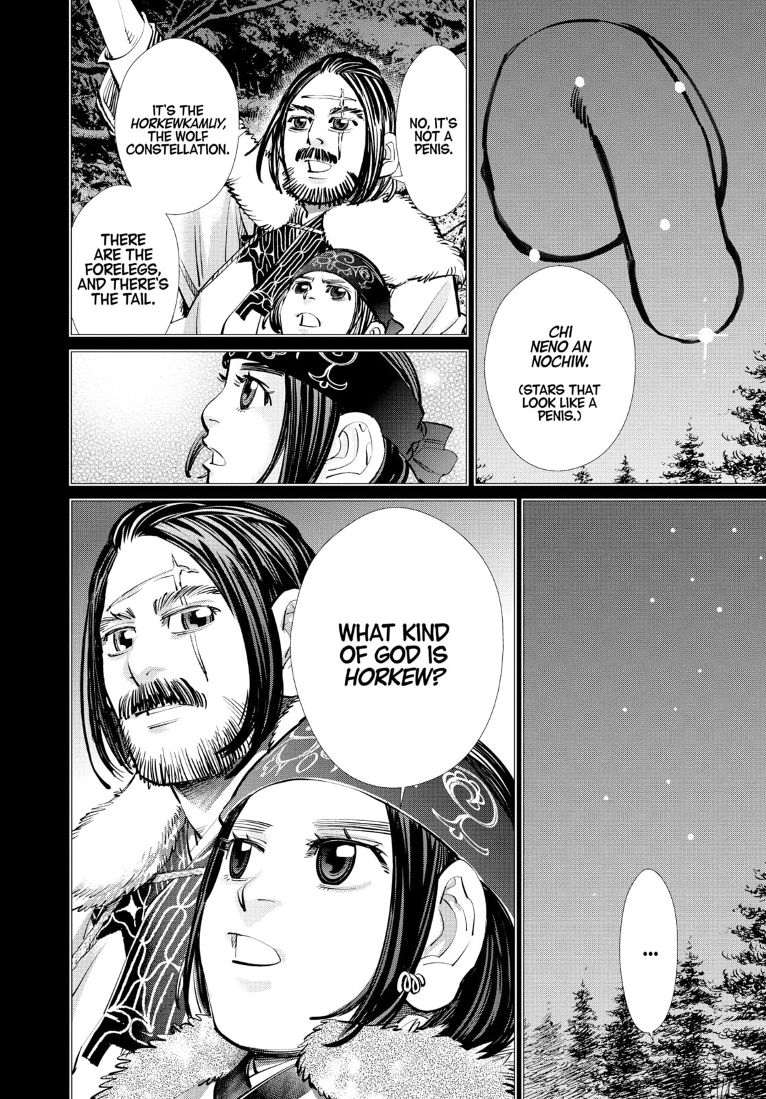 Golden Kamuy chapter 241, page 12
