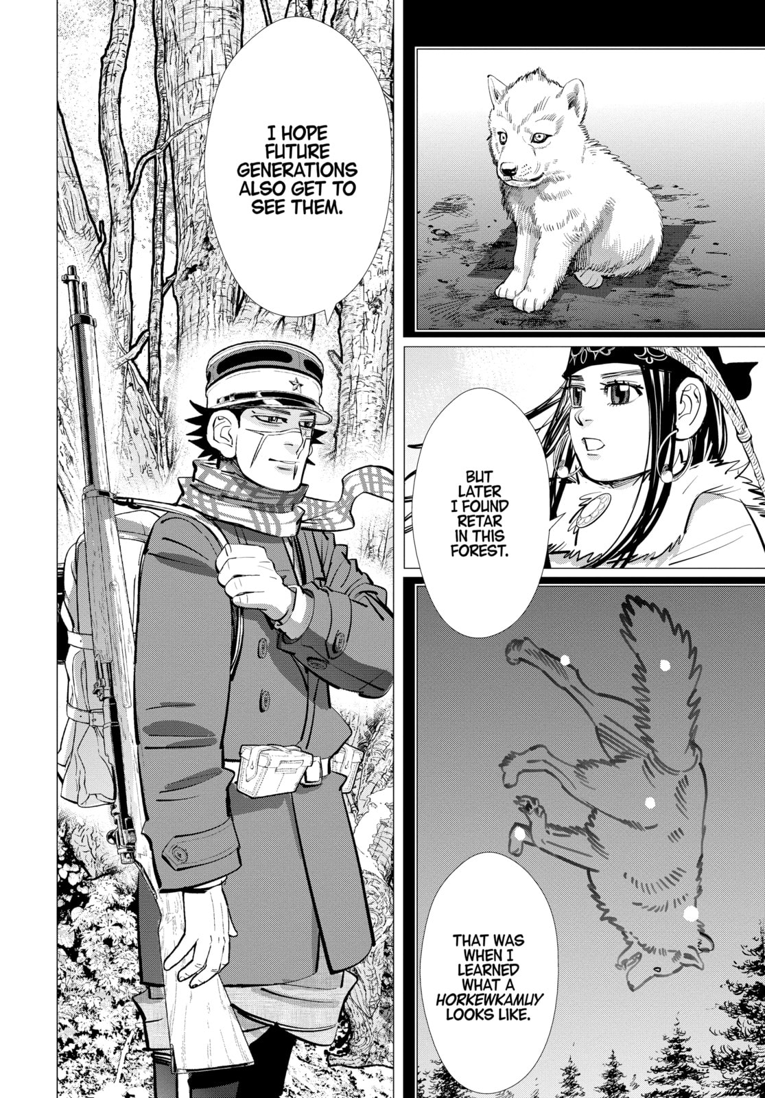 Golden Kamuy chapter 241, page 14