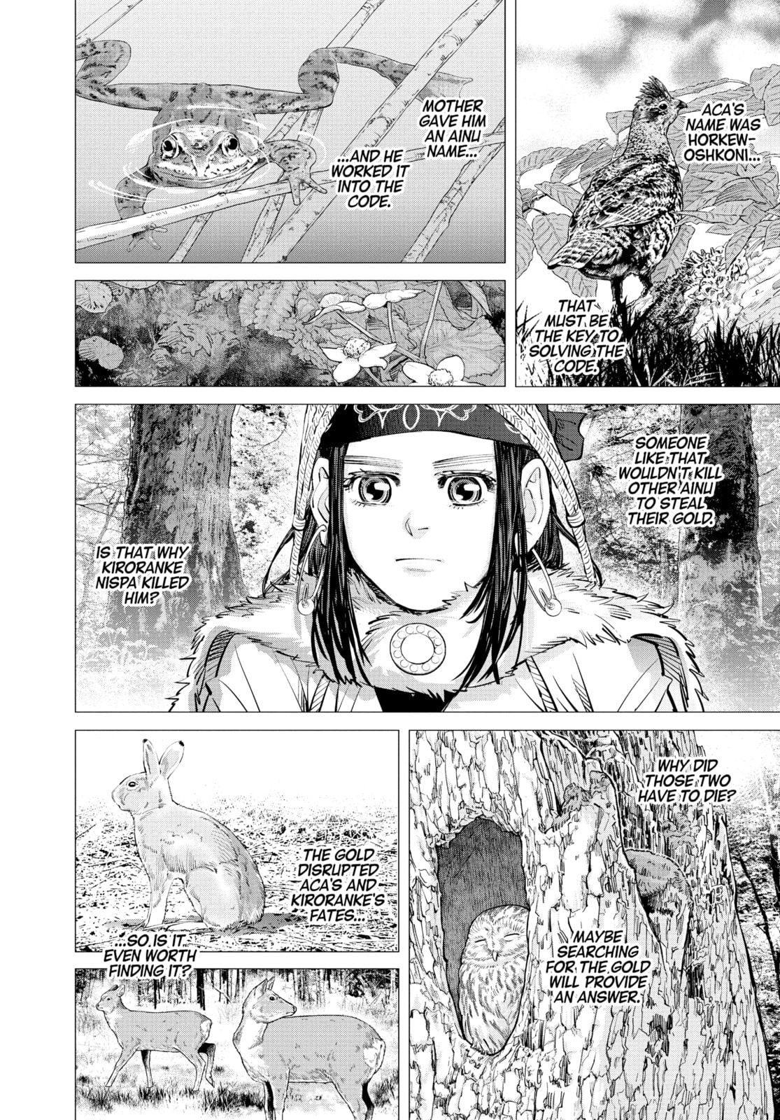 Golden Kamuy chapter 241, page 16