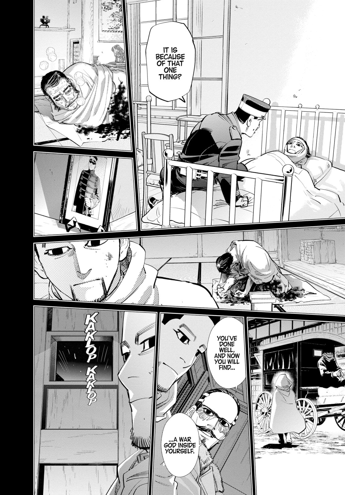 Golden Kamuy chapter 243, page 12