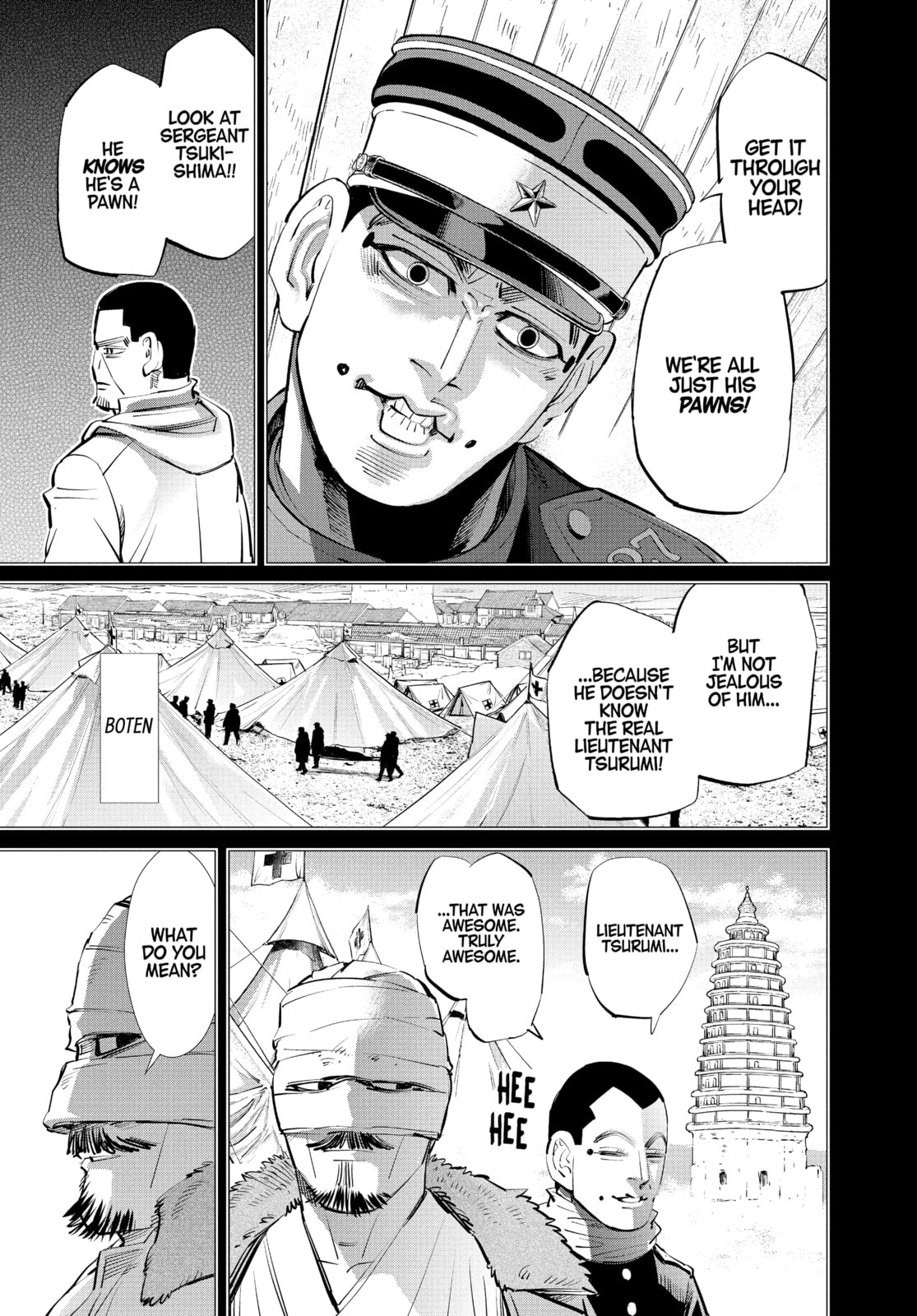 Golden Kamuy chapter 243, page 15