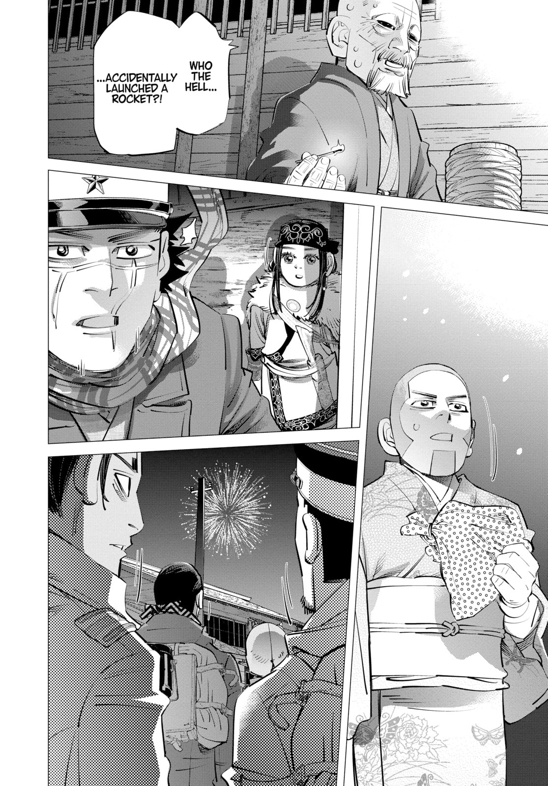 Golden Kamuy chapter 250, page 12