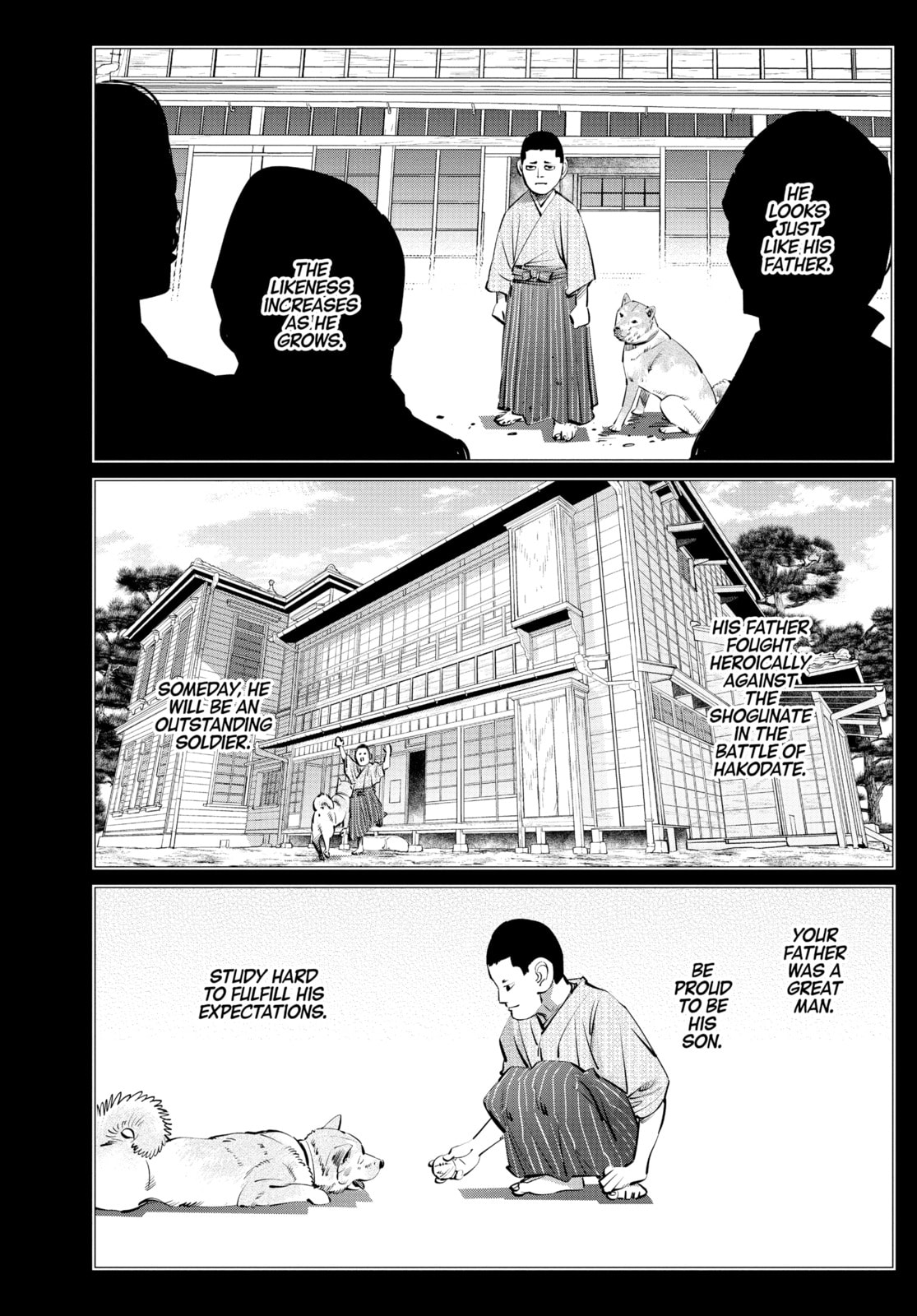 Golden Kamuy chapter 250, page 14