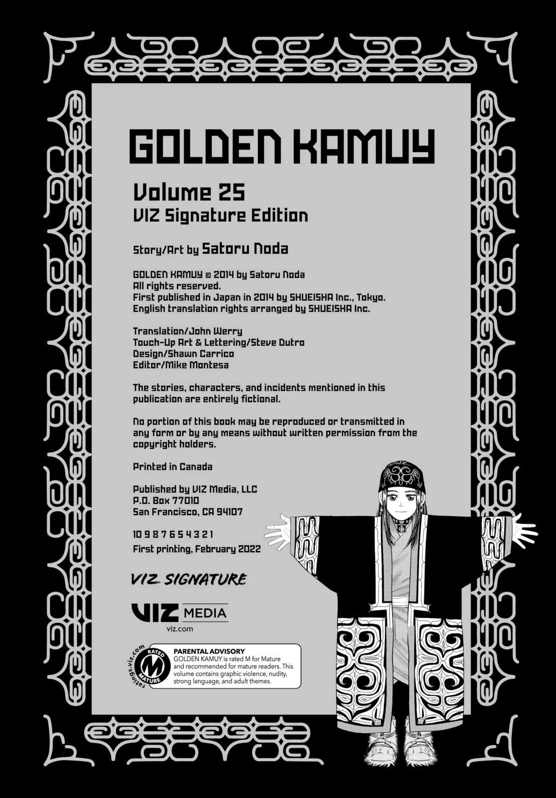 Golden Kamuy chapter 250, page 23