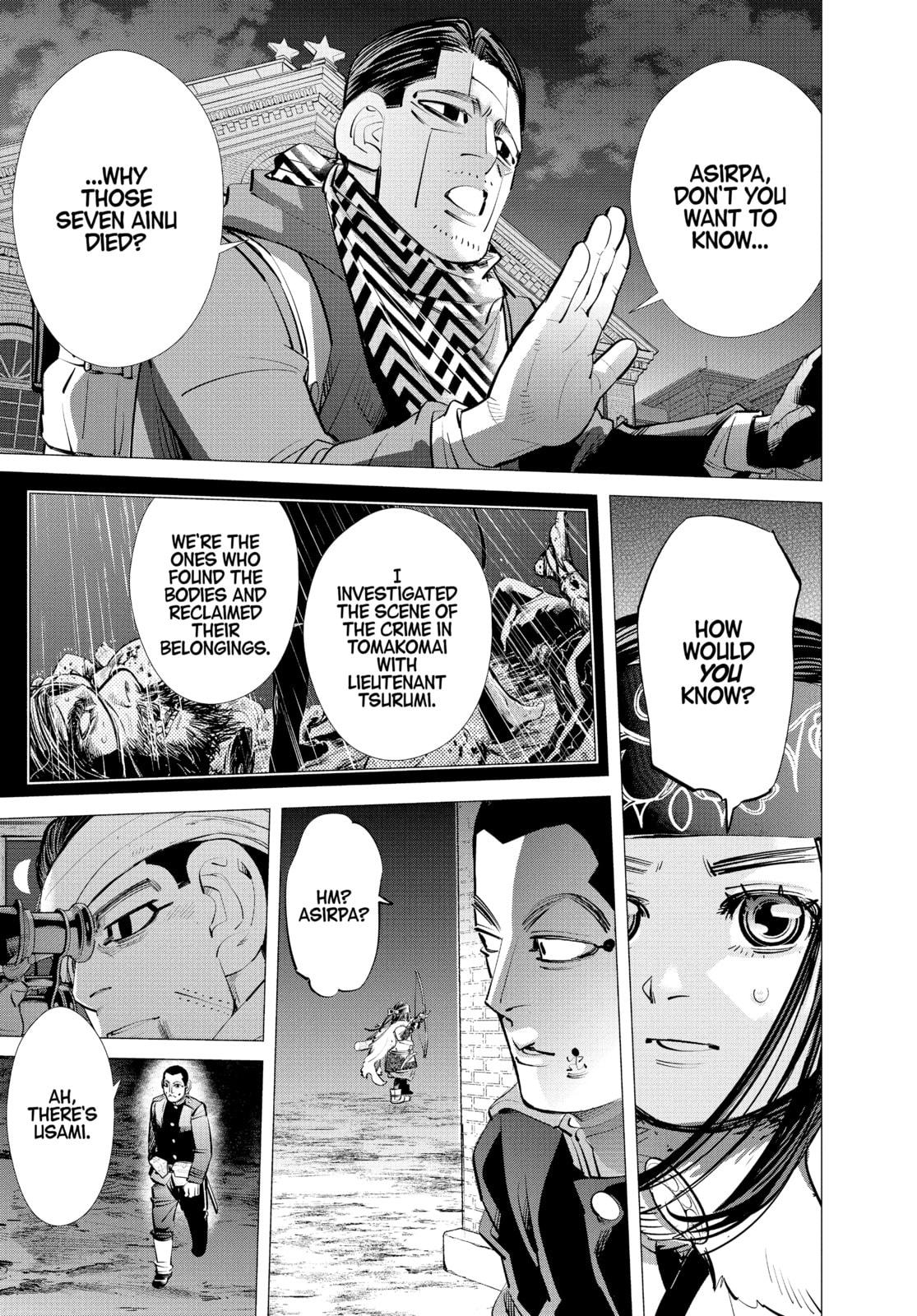 Golden Kamuy chapter 252, page 15
