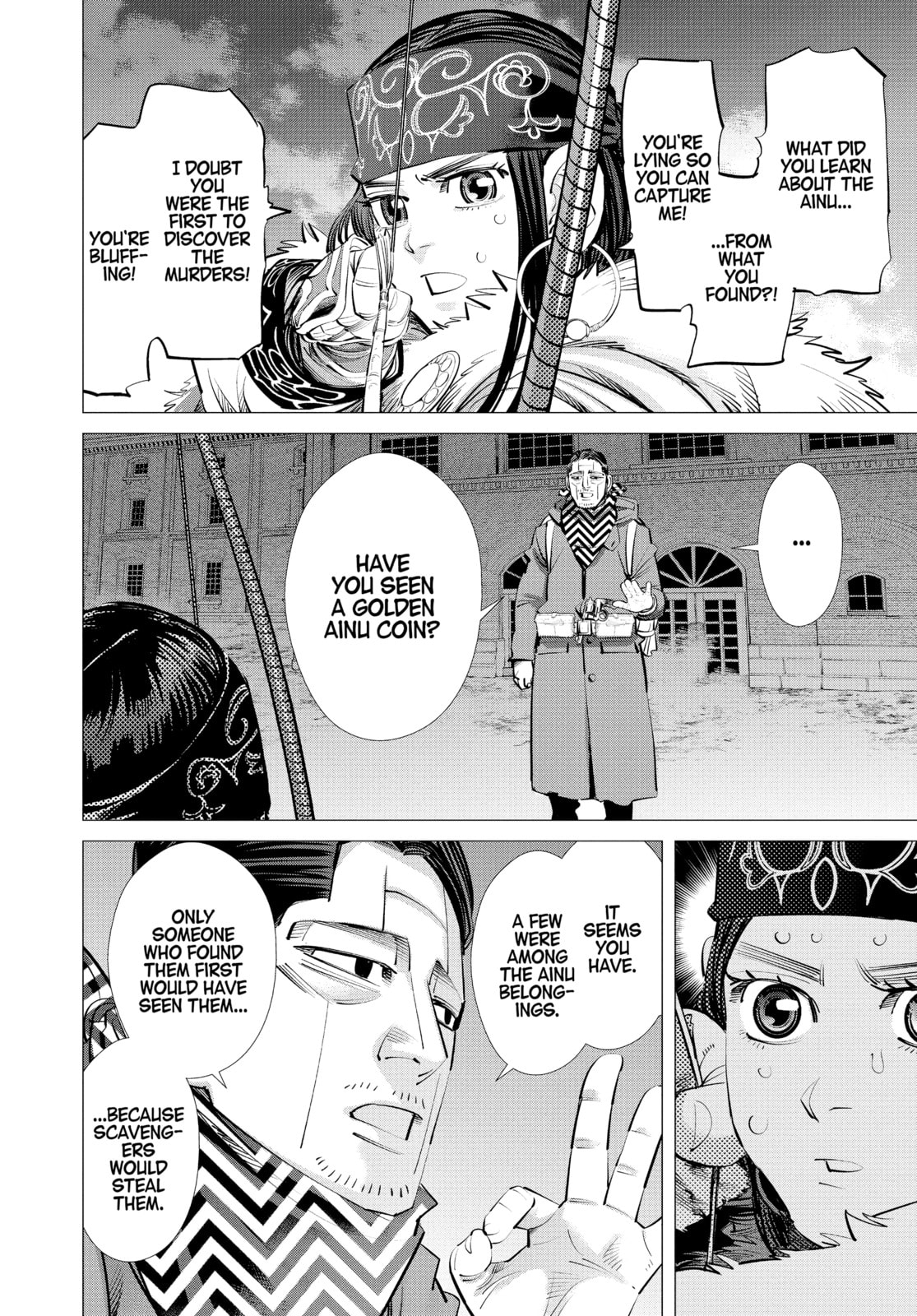 Golden Kamuy chapter 253, page 8